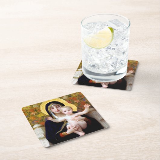 De Maagd van de Lily, Bouguereau Kartonnen Onderzetters (Insitu)