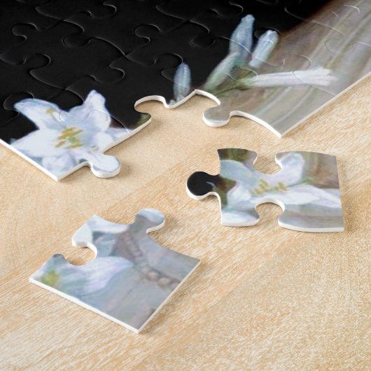 De Maagd van de Lily, Bouguereau Legpuzzel (Zijkant)