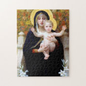 De Maagd van de Lily, Bouguereau Legpuzzel (Verticaal)