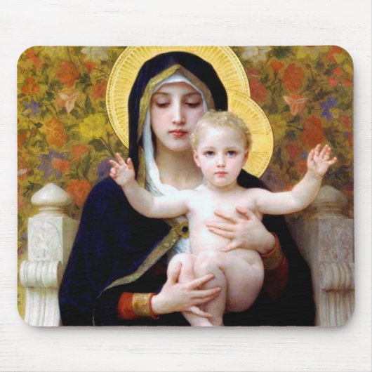 De Maagd van de Lily, Bouguereau Muismat (Voorkant)