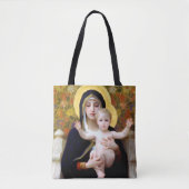 De Maagd van de Lily, Bouguereau Tote Bag (Voorkant)