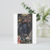 De Maagd van de Onbevlekte Ontvangst, El Greco Briefkaart (Staand voorkant)