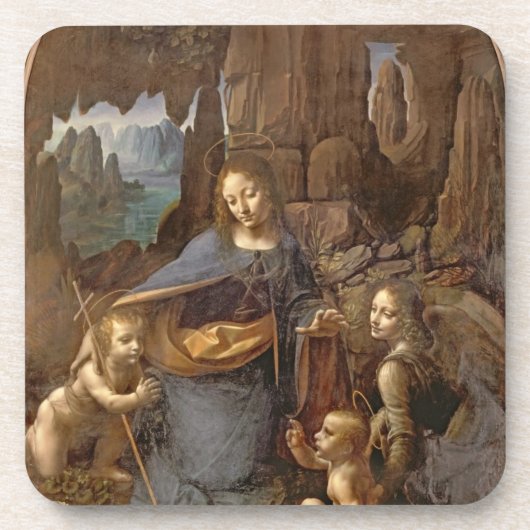 De maagd van de Rocks Onderzetter (Voorkant)