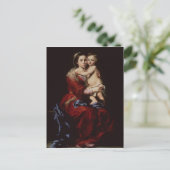 De maagd van de Rosary, c.1650 Briefkaart (Staand voorkant)