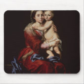 De maagd van de Rosary, c.1650 Muismat (Voorkant)