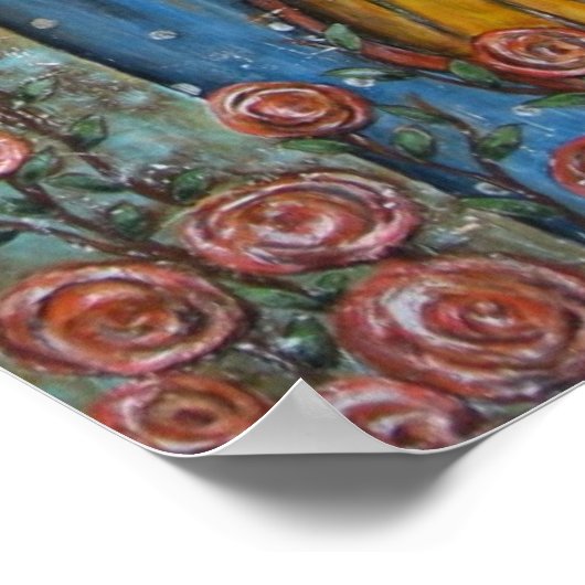 De maagd van Guadalupe - Poster (Hoek)