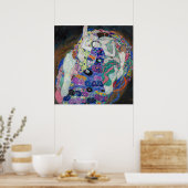 De Maagd van Gustav Klimt, 1913 Poster (Keuken)