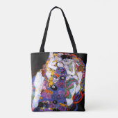 De Maagd van Gustav Klimt Fine Art Tote Bag (Achterkant)