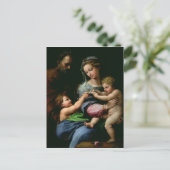 De maagd van het Roos, c.1518 Briefkaart (Staand voorkant)