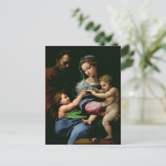 De maagd van het Roos, c.1518 Briefkaart (Staand voorkant)