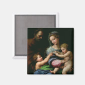 De maagd van het Roos, c.1518 Magneet (Voorkant / Achterkant)