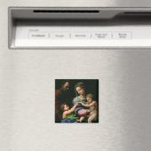 De maagd van het Roos, c.1518 Magneet (Insitu (Vaatwasser))