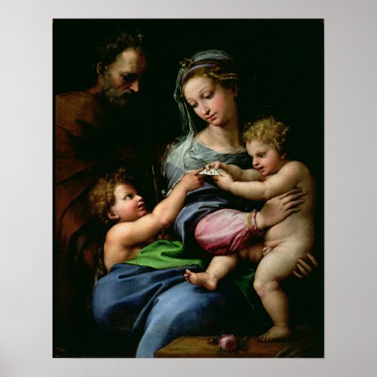 De maagd van het Roos, c.1518 Poster (Voorkant)