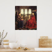 De maagd van kanselier Rolin Poster (Keuken)