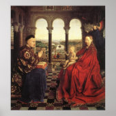 De maagd van kanselier Rolin Poster (Voorkant)