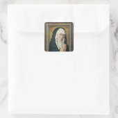 De maagd van Sorrow 2 Vierkante Sticker (Tas)