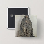 De maagd van Sorrow Vierkante Button 5,1 Cm (Voorkant /achterkant)