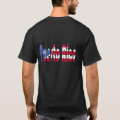 De Maagdeneilanden en Puerto Rico T-shirt (Achterkant)