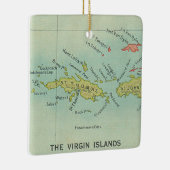 De Maagdeneilanden Keramisch Ornament (Rechts)