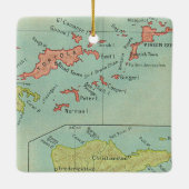 De Maagdeneilanden Keramisch Ornament (Achterkant)