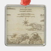 De Maagdeneilanden Metalen Ornament (Voorkant)