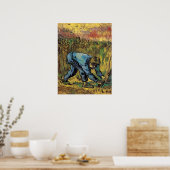 De maaier met sikkel door Vincent van Gogh Poster (Keuken)
