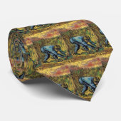 De maaier met sikkel van Vincent van Gogh Stropdas (Opgerold)