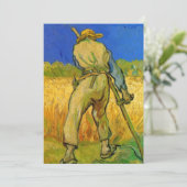 De maaier (naar Millet) door Vincent van Gogh (Staand voorkant)