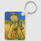 De maaier (naar Millet) door Vincent van Gogh Sleutelhanger (Achterkant)