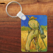 De maaier (naar Millet) door Vincent van Gogh Sleutelhanger (Voorkant)