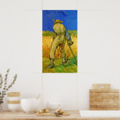 De maaier (naar Millet) van Vincent van Gogh Poster (Keuken)