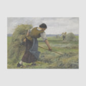 De maaiers van Julien Dupre Tissuepapier (Voorkant)