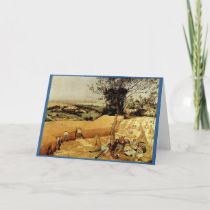 De maaimachines van Pieter Bruegel's (1565) Kaart