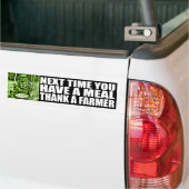 De maaltijd? bumpersticker (Op Truck)