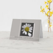 de maaltijd op de grijze strookje kaart (Gele Bloem)