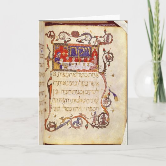 De maaltijd van de Pascha, Noordelijk Spanje Kaart (Voorkant)