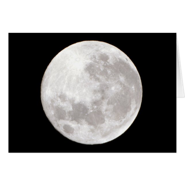 De maan (Voorkant Horizontaal)