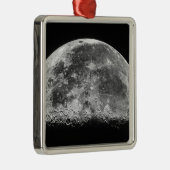 De maan 2 metalen ornament (Rechts)