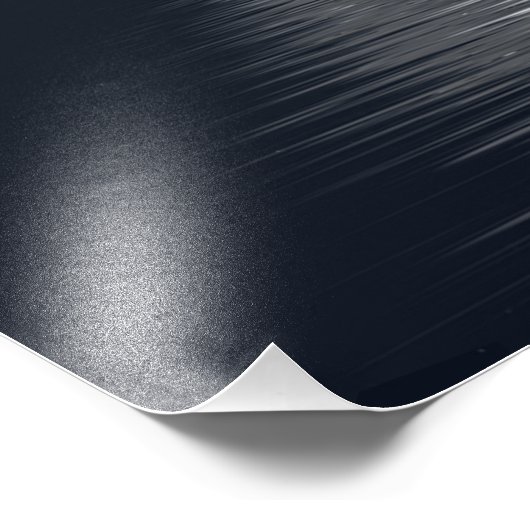 De maan achtervolgen - Mountain Biker Foto Afdruk (Hoek)