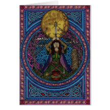 de maan aftekenen , hedgewitch rb