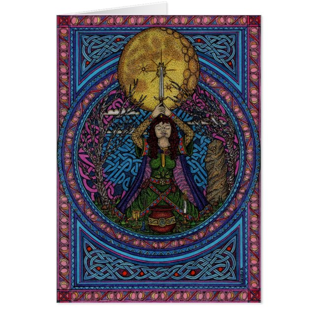 de maan aftekenen , hedgewitch rb (Voorkant)