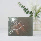 De maan briefkaart (Staand voorkant)