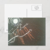 De maan briefkaart (Voorkant / Achterkant)