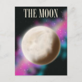 De maan briefkaart (Voorkant)