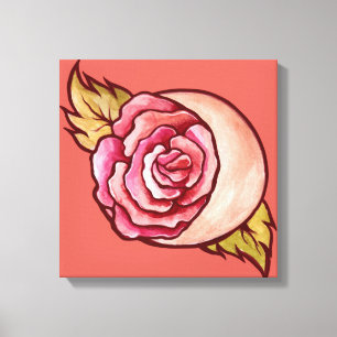 De Maan Canvas Afdruk
