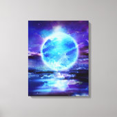 "De Maan" Canvas Afdruk (Voorkant)