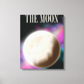 De Maan Canvas Afdruk (Voorkant)