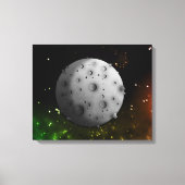 De Maan Canvas Afdruk (Voorkant)