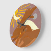 De maan danst met mij mee grote klok (Hoek)