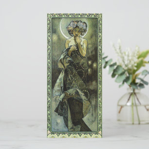 De maan door Alphonse Mucha